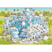 Polar Habitat Funky Zoo 1000 Piece Jigsaw Puzzle Heye - BIG FRENCHIES