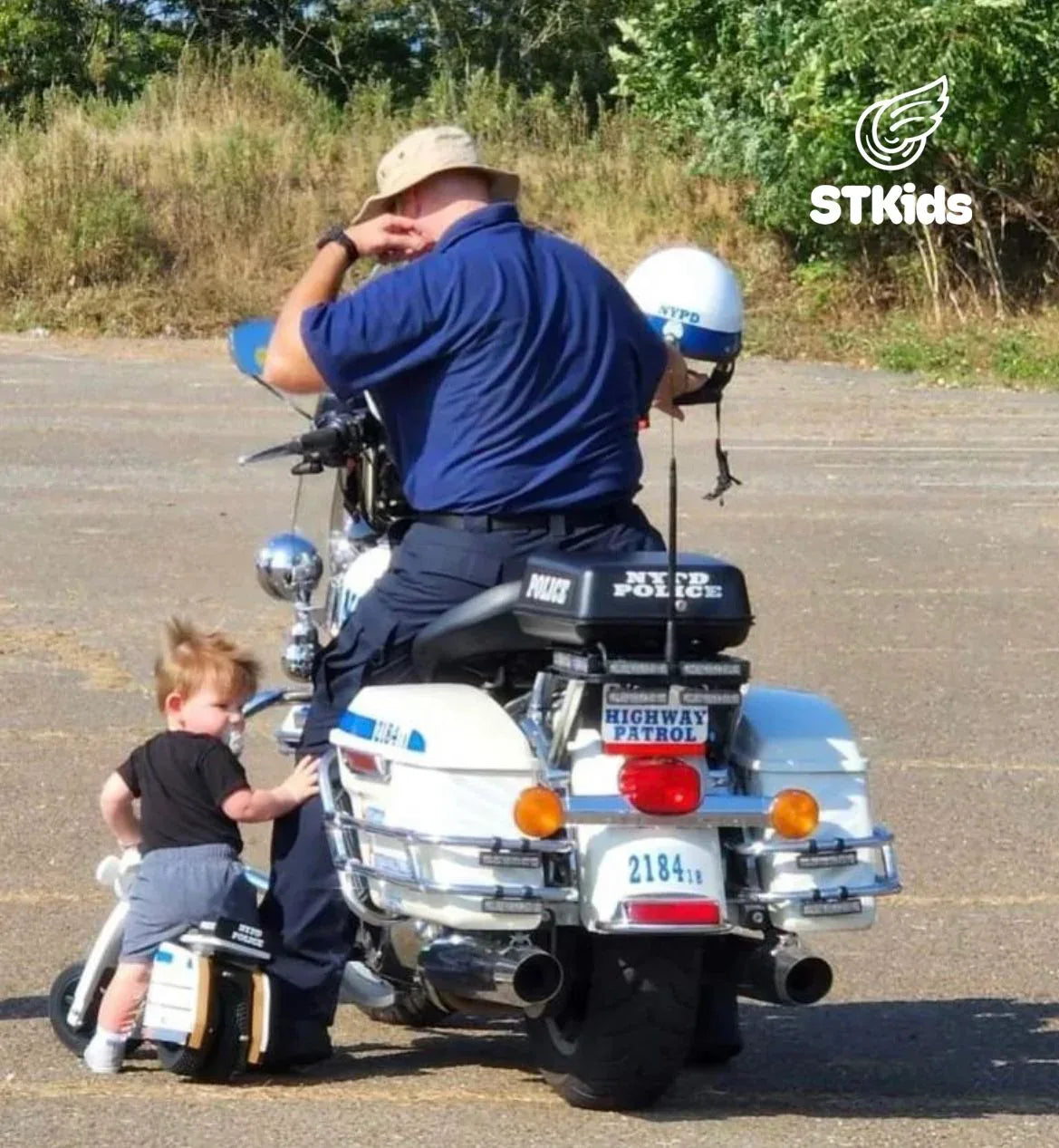 Baby Balance Bike MiniBalance Police Patrol - BIG FRENCHIES