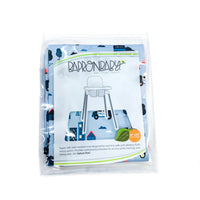 Be Brave - Police Patrol Splash Mat - A Waterproof Catch-All for Highchair Spills and More!