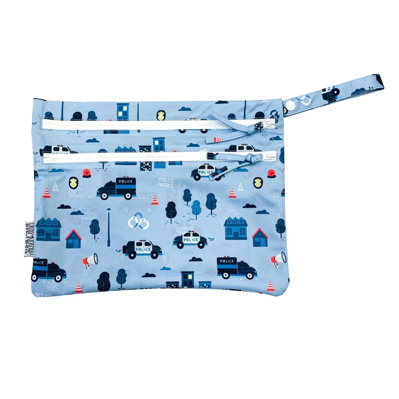 Be Brave - Police Patrol - Waterproof Wet Bag (For mealtime, on-the-go, and more!) - BIG FRENCHIES
