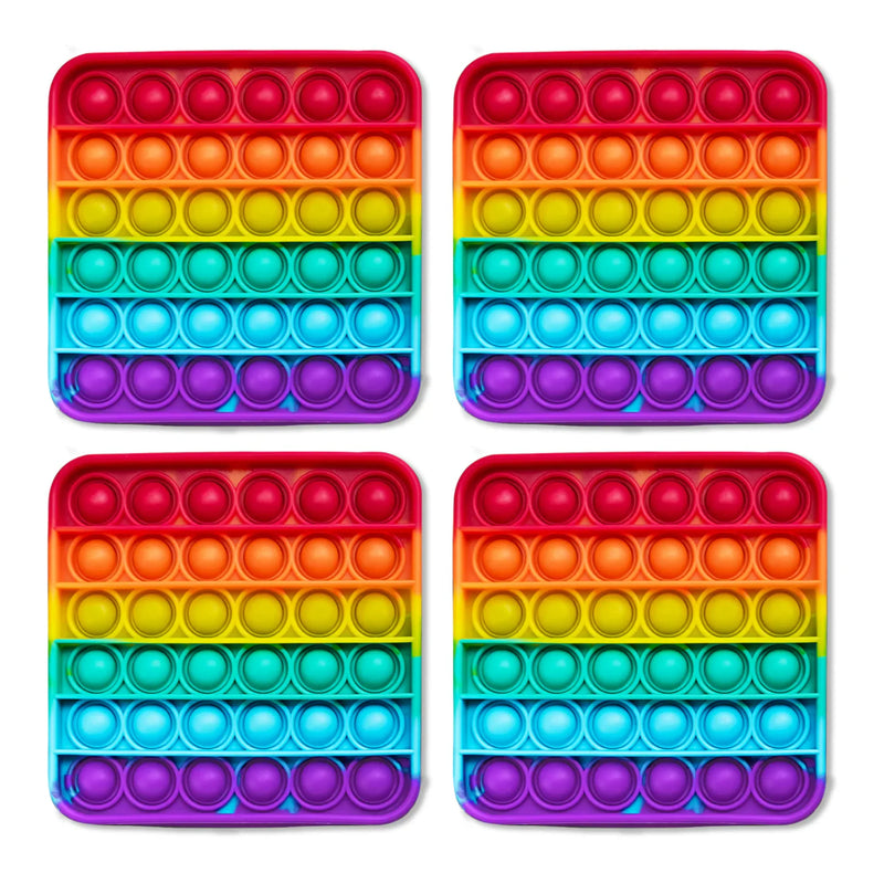 4 Extra Rainbow Fidget Mats (The Fidget Game: Sight Words) - BIG FRENCHIES
