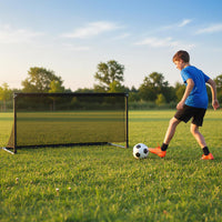 Portable POP Up Toddler Soccer Net with Metal Frame