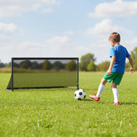 Portable POP Up Toddler Soccer Net with Metal Frame