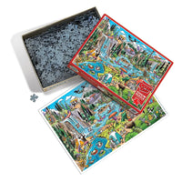 Portage Pandemonium 1000 Piece Jigsaw Puzzle Cobble Hill