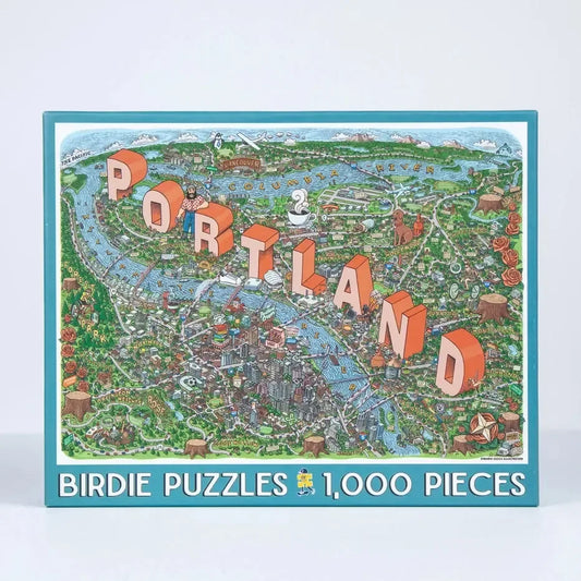 Portland 1000 Piece Jigsaw Puzzle Birdie - BIG FRENCHIES