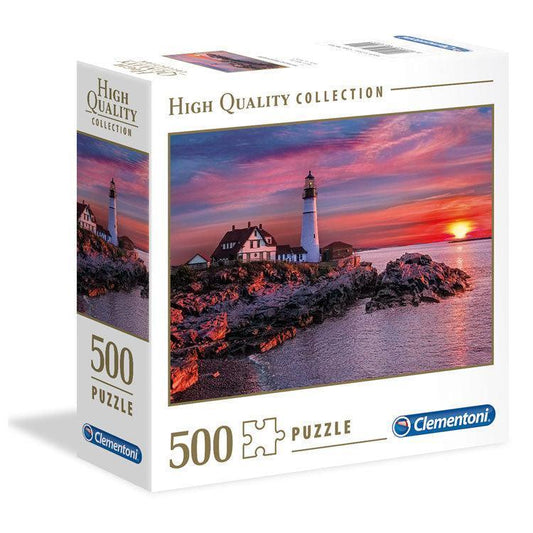 Portland Head Light 500 Piece Jigsaw Puzzle Clementoni - BIG FRENCHIES