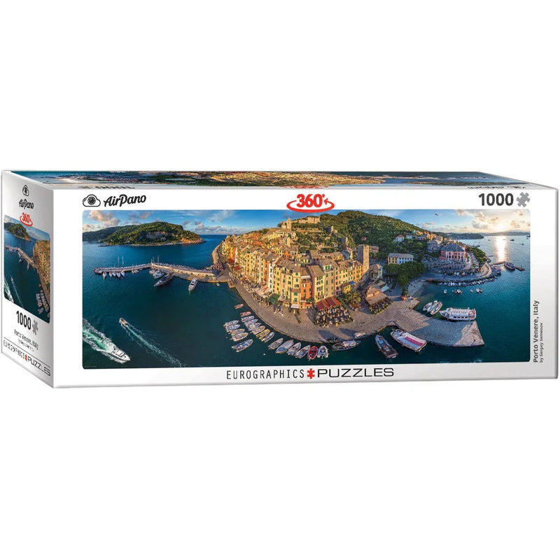 Porto Venere, Italy 1000 Piece Panoramic Jigsaw Puzzle Eurographics - BIG FRENCHIES