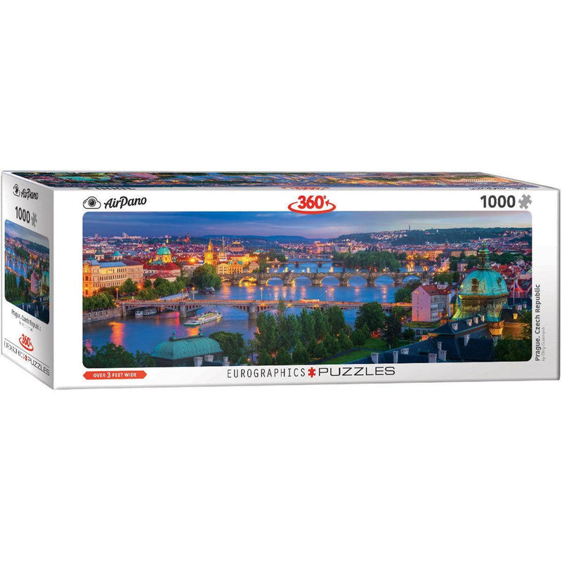 Prague, Czech Republic 1000 Piece Panoramic Jigsaw Puzzle Eurographics - BIG FRENCHIES