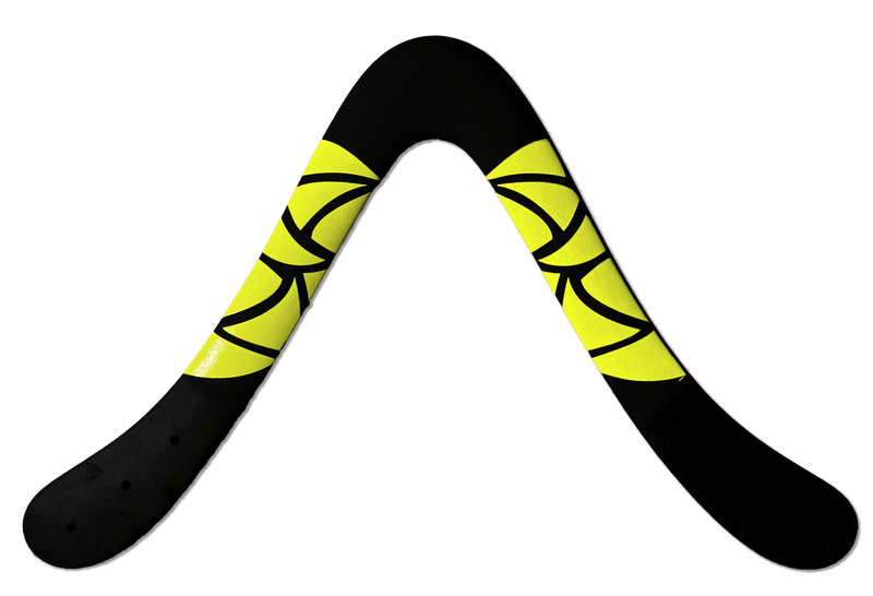 Prasad Sport Boomerang - carbon infused plastic boomerang for precision throwing-Boomerangs-BIG FRENCHIES-Boomerangs.com