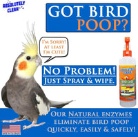 Bird Cage Cleaner & Deodorizer – 4X Concentrate