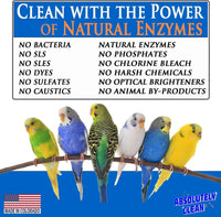 Bird Cage Cleaner & Deodorizer – 4X Concentrate