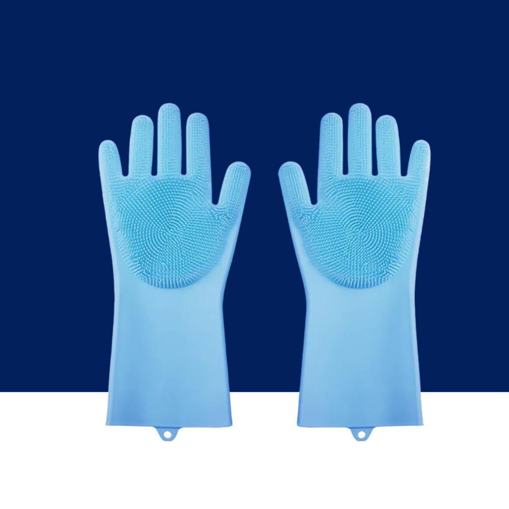 Premium Silicone Bathing Gloves for Dogs and Cats - BIG FRENCHIES