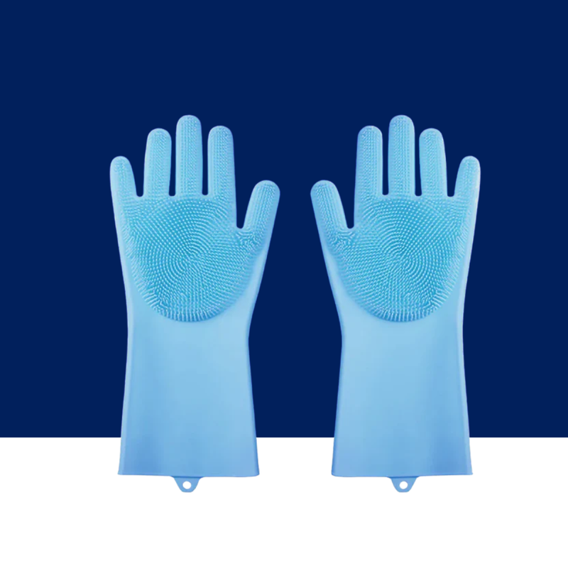 Premium Silicone Bathing Gloves for Dogs and Cats - BIG FRENCHIES