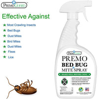 Bed Bug & Mite Killer Spray 24 oz | Natural & Non-Toxic | Premo Guard