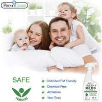 Bed Bug & Mite Killer Spray 24 oz | Natural & Non-Toxic | Premo Guard