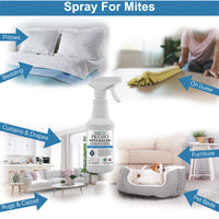 Mite Killer Spray | Natural & Non-Toxic | Premo Guard (C)