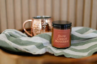 Mint Candle: Snow Capped Mountains Candle - BIG FRENCHIES