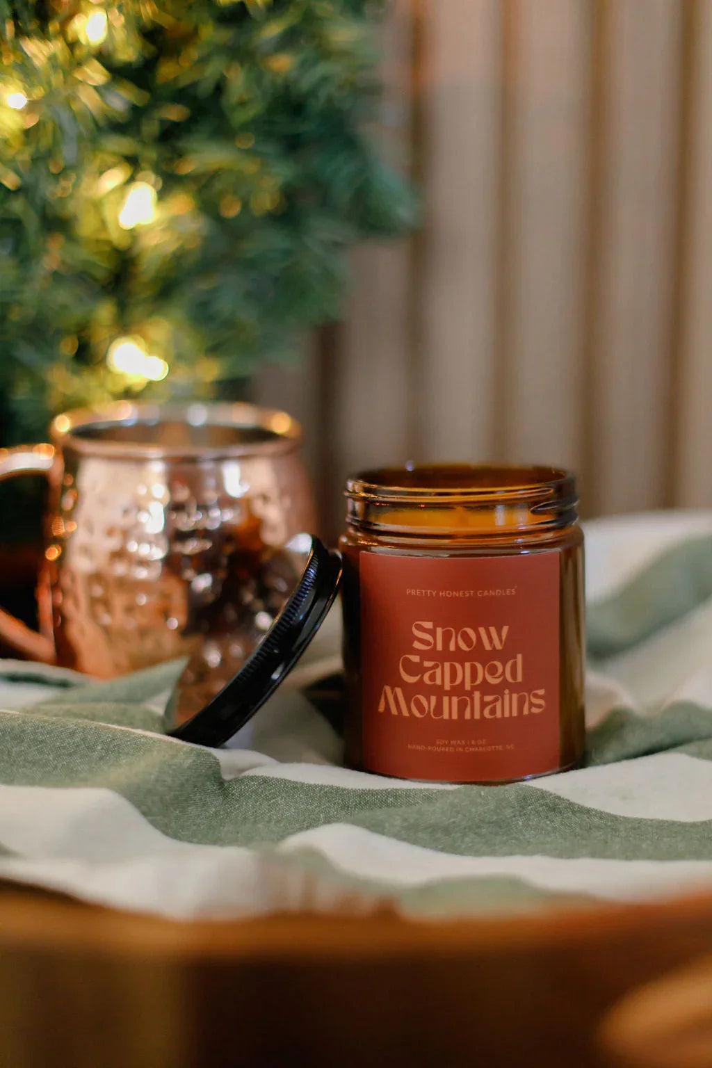 Mint Candle: Snow Capped Mountains Candle - BIG FRENCHIES