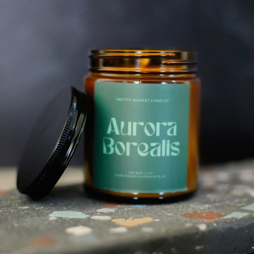 Cardamom Candle: Aurora Borealis Candle - BIG FRENCHIES