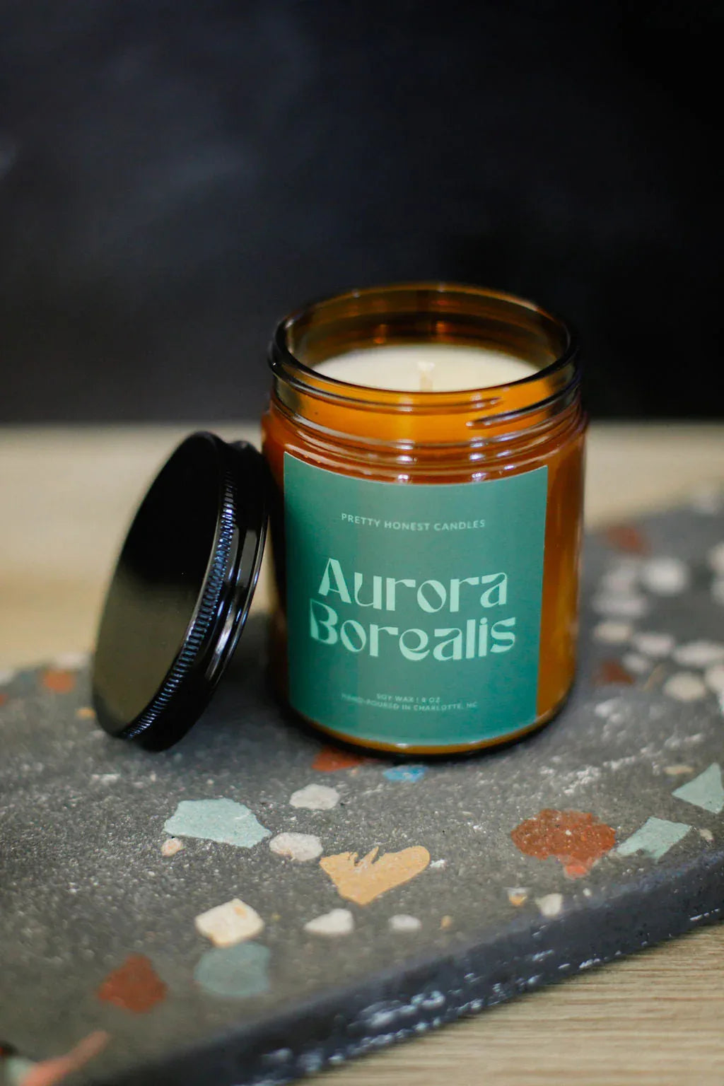 Cardamom Candle: Aurora Borealis Candle - BIG FRENCHIES