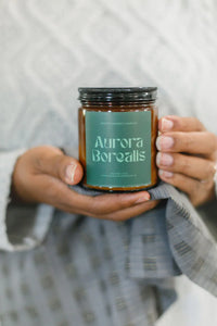 Cardamom Candle: Aurora Borealis Candle - BIG FRENCHIES