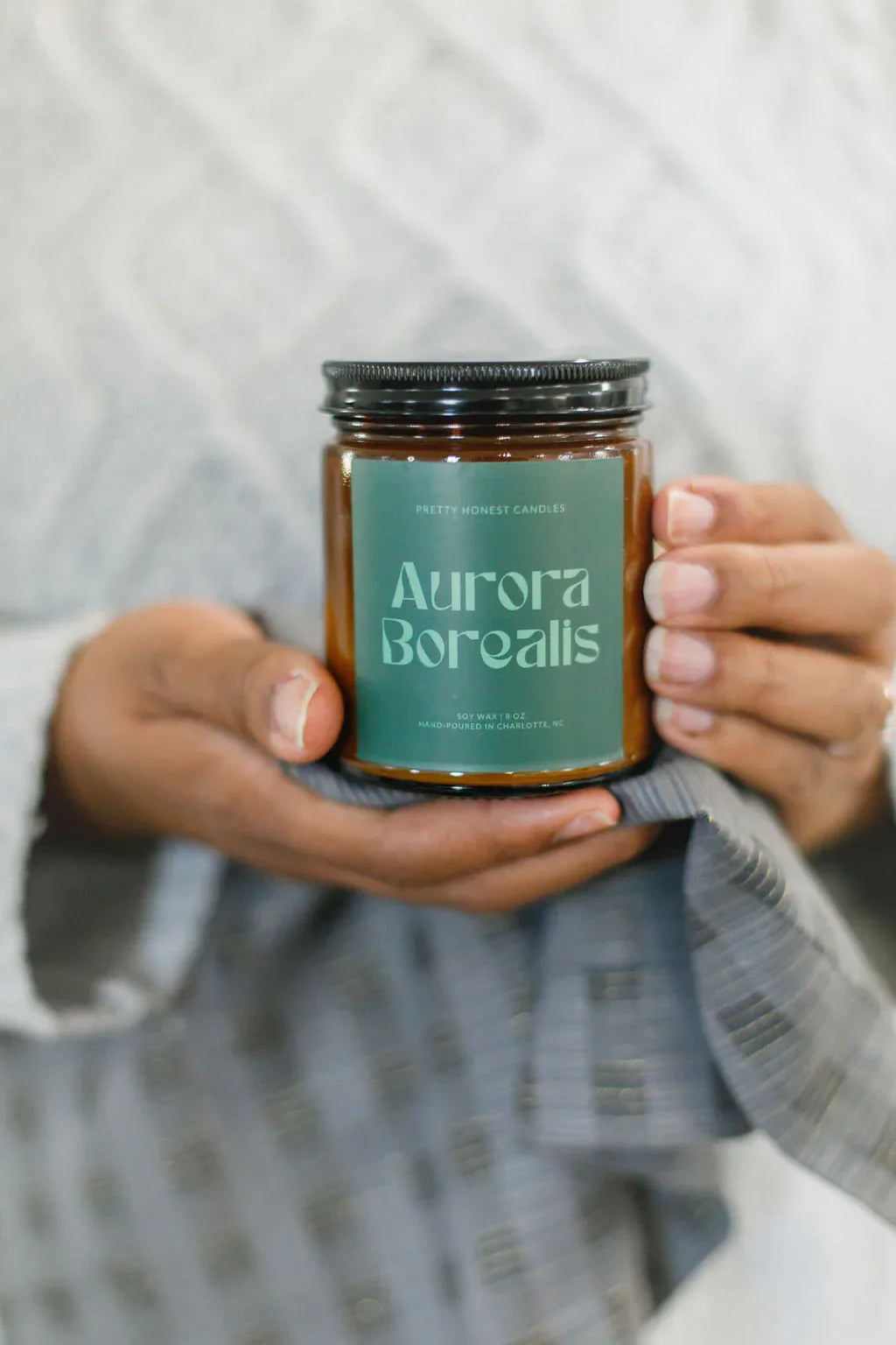 Cardamom Candle: Aurora Borealis Candle - BIG FRENCHIES