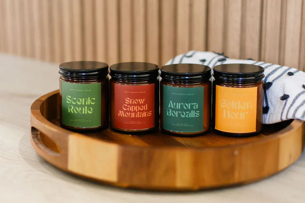Cardamom Candle: Aurora Borealis Candle - BIG FRENCHIES