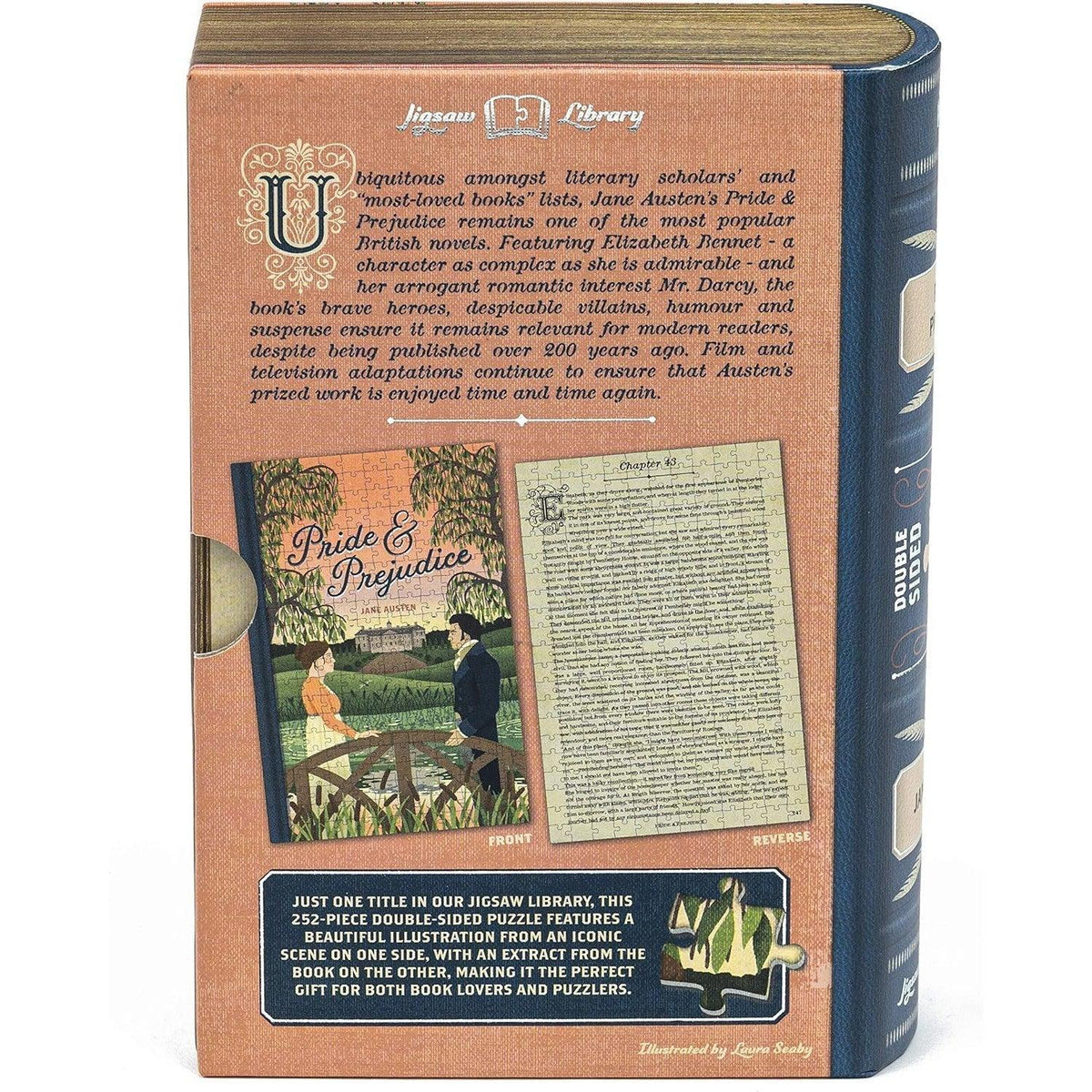 Pride & Prejudice Double-Sided 252 Piece Jigsaw Puzzle Professor Puzzle - BIG FRENCHIES