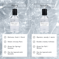 Flaura + Santelle Eau De Parfum Sample Vials