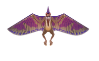 65 Inches Wide Nylon Pterodactyl Kite