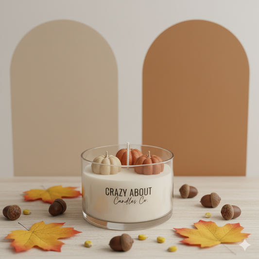 Pumpkin Harvest Candle | Handmade Soy Wax