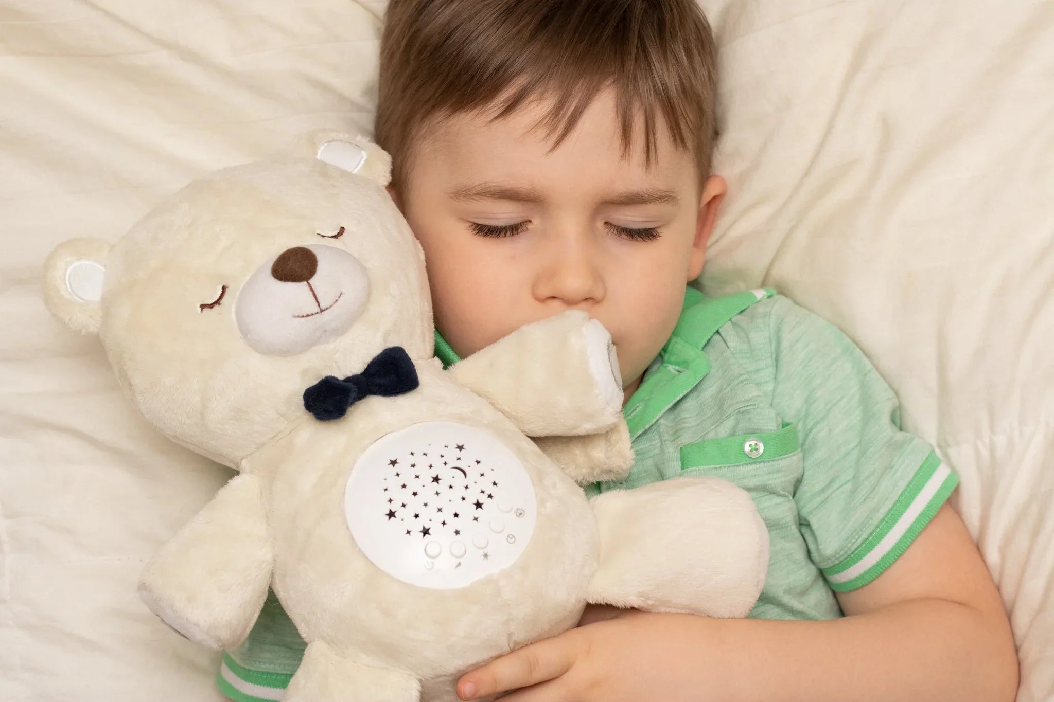 Lumipets Bear - Nursery Sound Soother Bear Night Light - BIG FRENCHIES