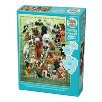 Puppy Love 350 Piece Family Jigsaw Puzzle Cobble Hill - BIG FRENCHIES