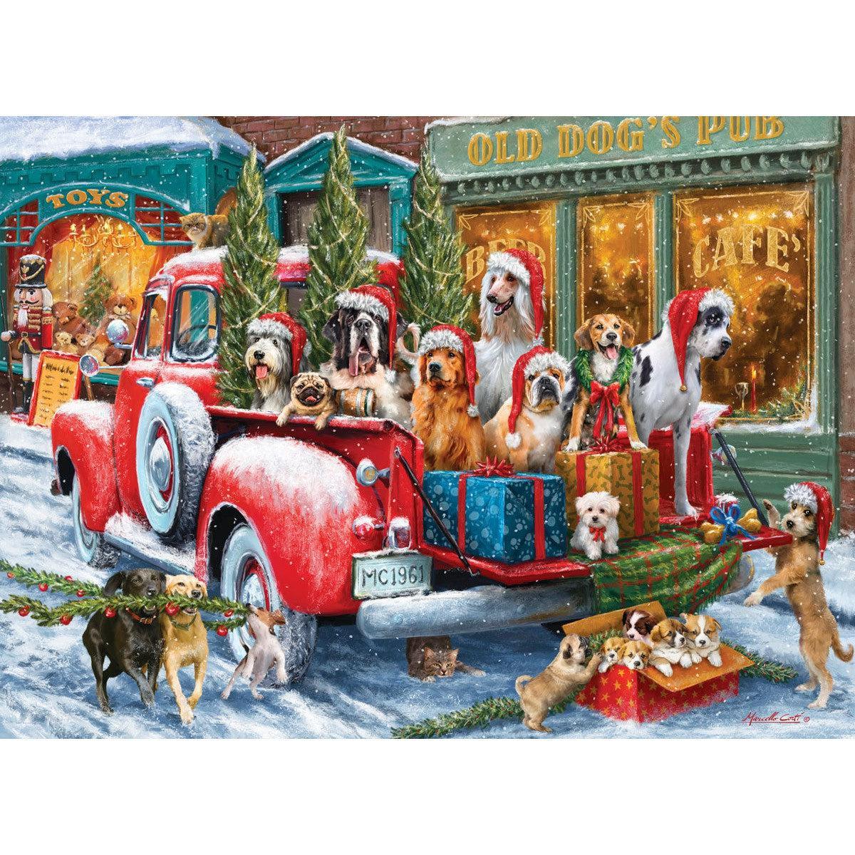 Puppy Presents 1000 Piece Jigsaw Puzzle Eurographics - BIG FRENCHIES