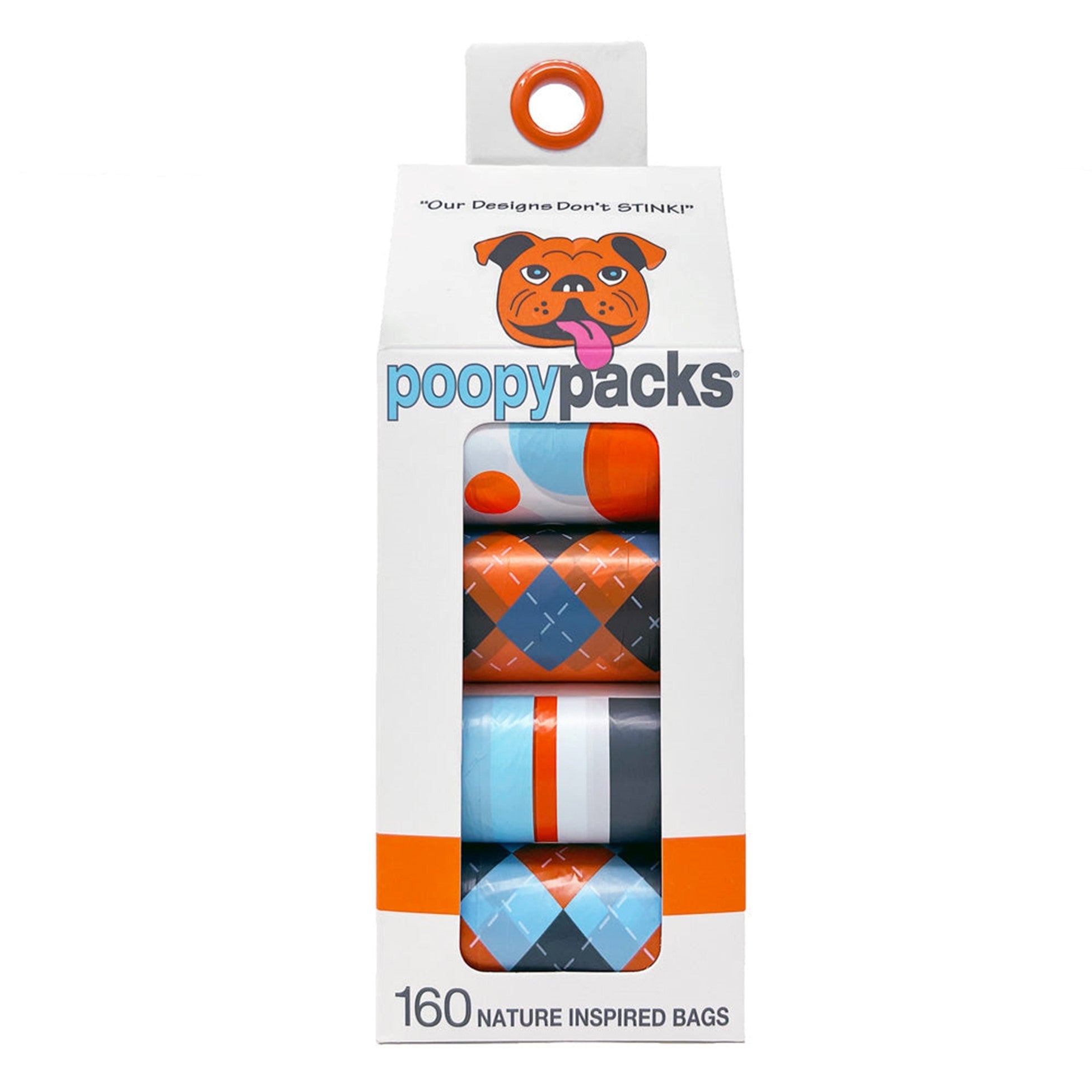 Metro Paws Dog Poopy Packs Multi, 8 rolls