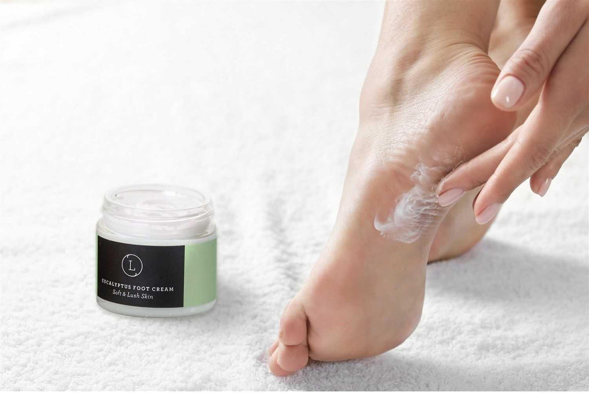 CBD Eucalyptus Shea Butter Foot Cream with CBD (THC free) - BIG FRENCHIES