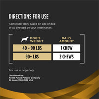 Purina Pro Plan Veterinary Joint Care Large Breed Dog Supplement 30 Ct