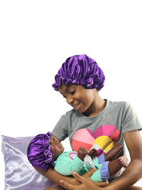 Imara Ballerina | Mini & Me (Matching Girl & Doll Bonnets)