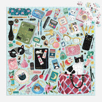 Purrfect Accessories 500 Piece Jigsaw Puzzle Galison
