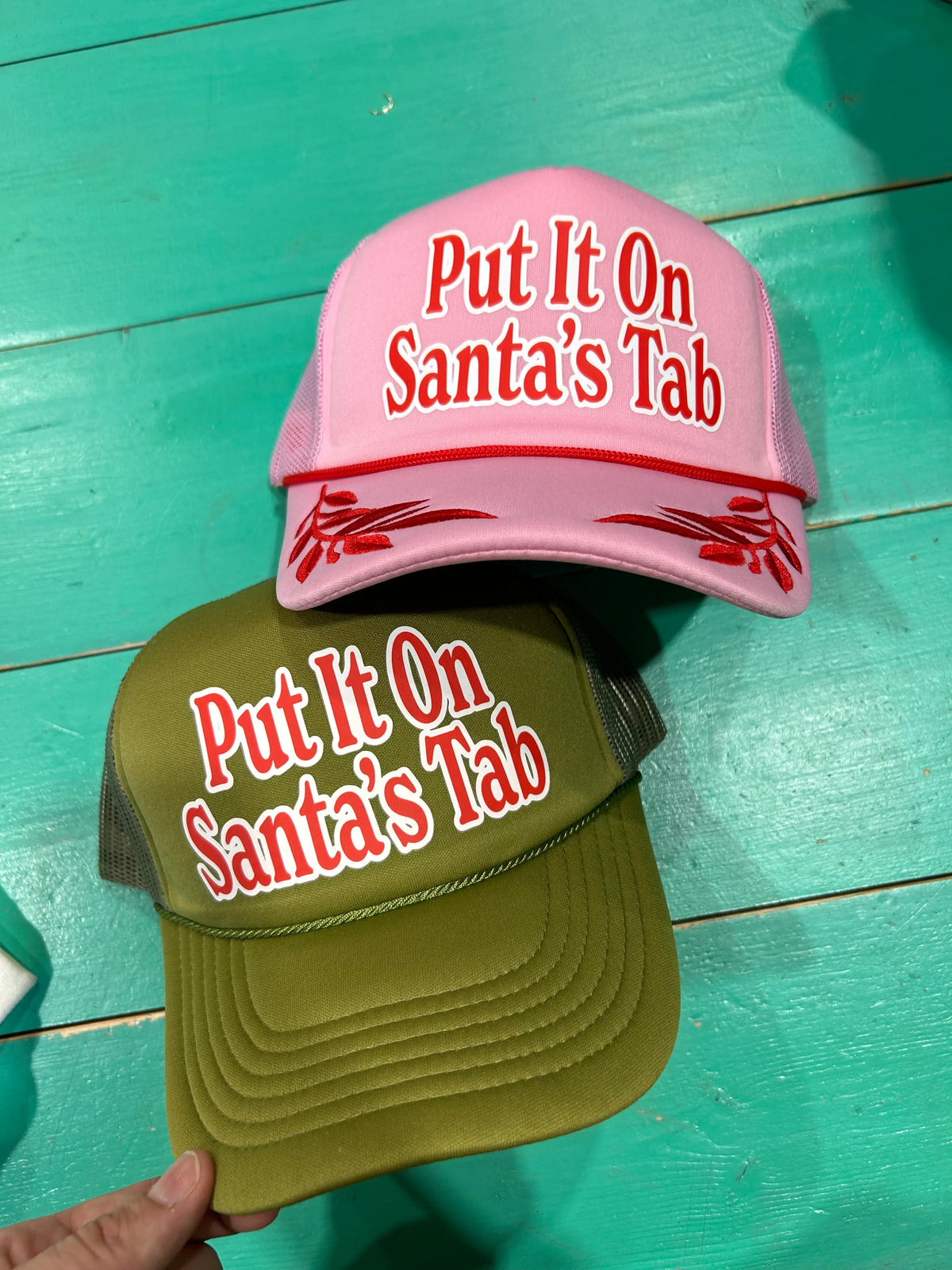Put It On Santa's Tab Trucker - BIG FRENCHIES
