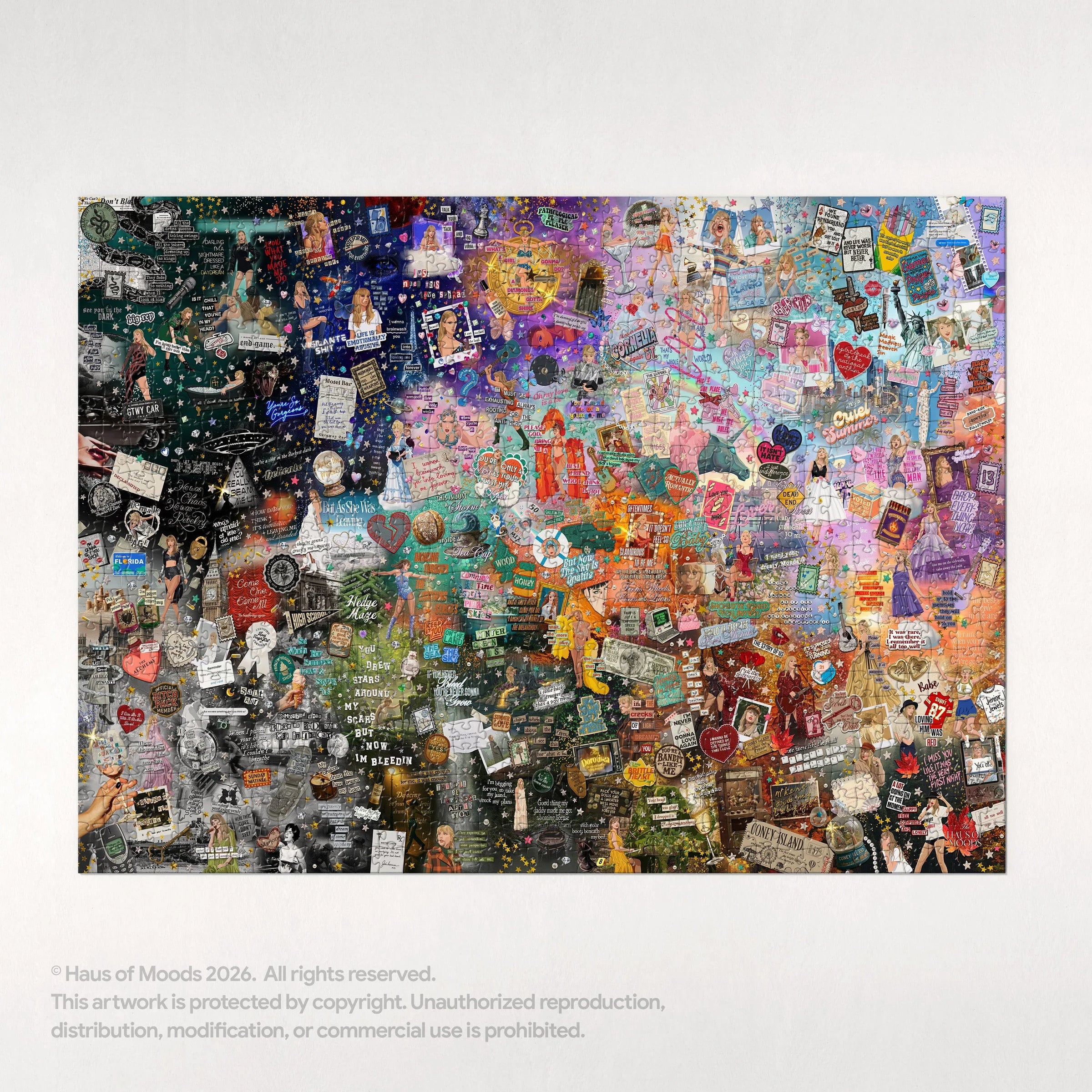 The Eras Taylor Puzzle | Lyrics & Easter Eggs Puzzle ©