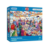 Puzzle Festival 1000 Piece Jigsaw Puzzle Gibsons