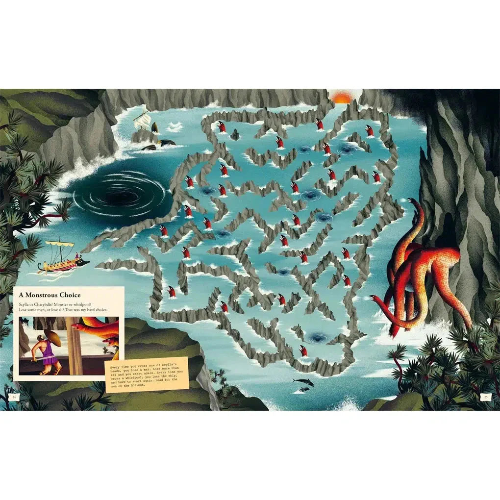 Puzzle Odyssey: An Epic Maze Adventure Book Laurence King