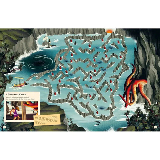 Puzzle Odyssey: An Epic Maze Adventure Book Laurence King