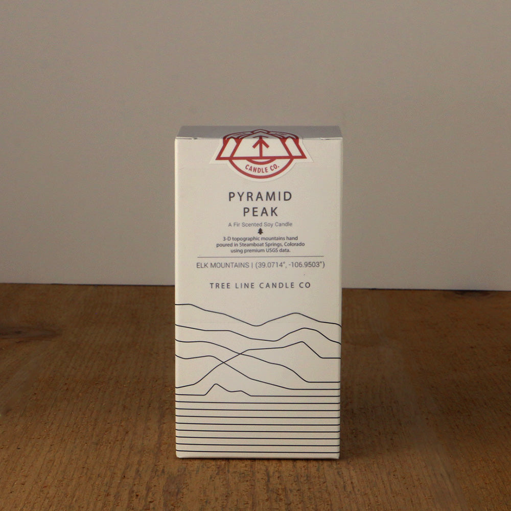 Pyramid Peak Candle - BIG FRENCHIES