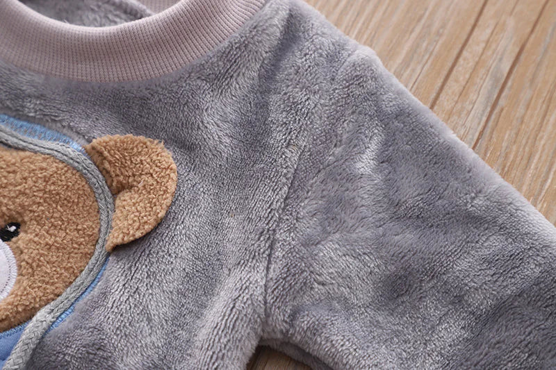 Kids Flannel Pajama Set - # BOAA11710007