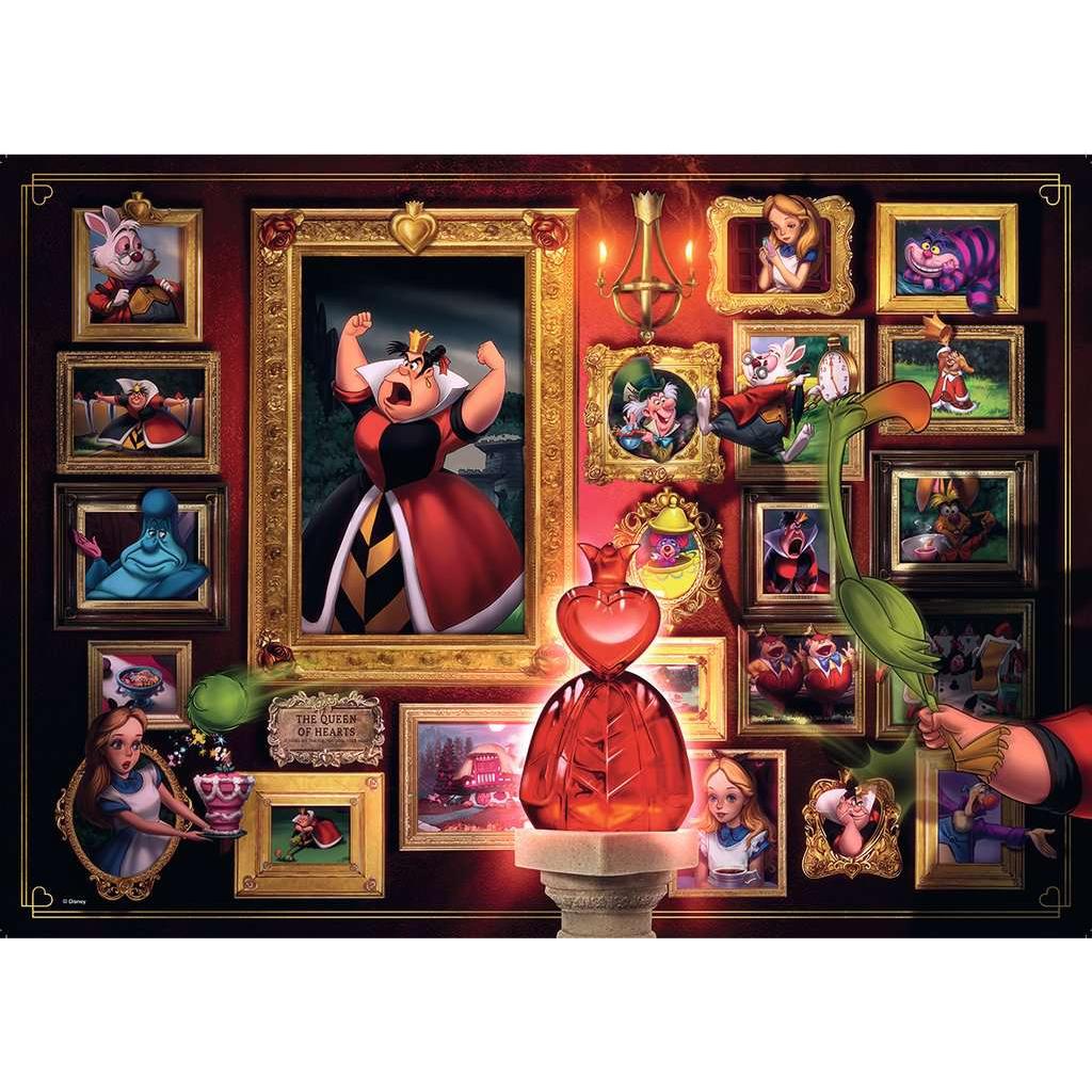 Queen of Hearts "Disney Villainous" 1000 Piece Jigsaw Puzzle Ravensburger
