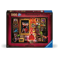Queen of Hearts "Disney Villainous" 1000 Piece Jigsaw Puzzle Ravensburger