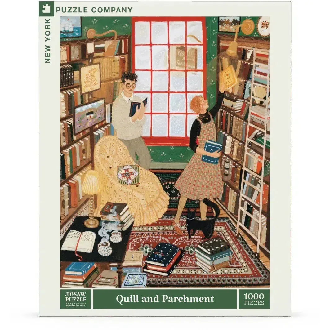 Quill & Parchment 1000 Piece Jigsaw Puzzle NYPC - BIG FRENCHIES