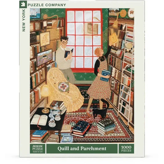 Quill & Parchment 1000 Piece Jigsaw Puzzle NYPC - BIG FRENCHIES